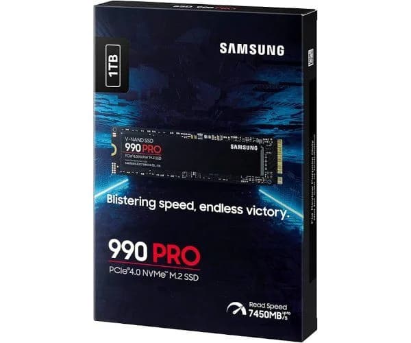 Samsung 990 PRO 1TB GEN4 up to 7450 read 6900 Write