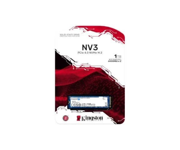 Kingston NV3 1TB NVME  6000/4000Mb/s